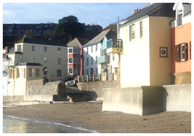 Westcroft from the beach